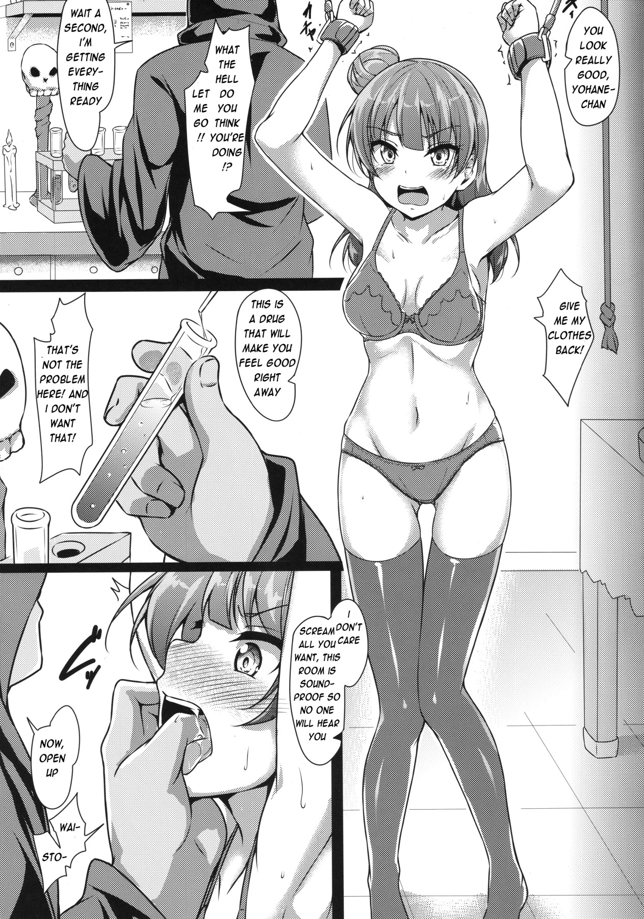 Hentai Manga Comic-YOSHIKAN ~ Fallen Angel Yohane!?-Read-7